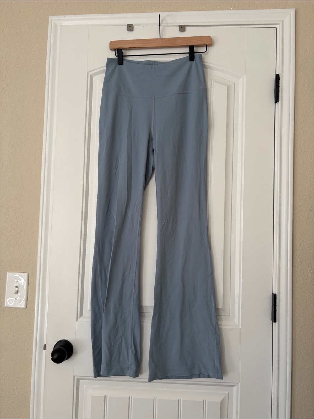 lululemon athletica Light Blue Flare Leg Pants